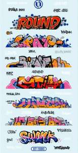 Graffiti Bogen
