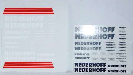 Bogen Nederhoff (60 Stück in verschiedene größen)