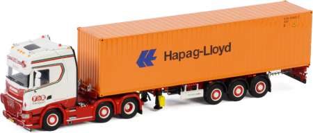S HIGHLINE | CS20H 6X2 TWINSTEER CONTAINER TRAILER - 3 AXLE | 40 FT CONTAINER