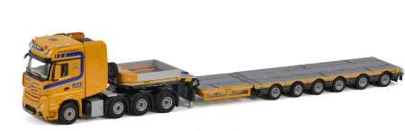 ACTROS MP4 SLT GIGA SPACE 8X4 LOW LOADER - 6achs