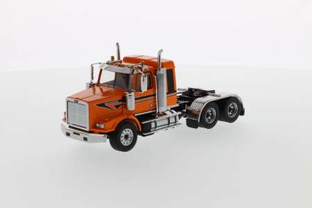 4900 SB Sleeper Tandem Tractor - Metallic-orange black stripes