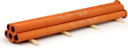 Hardox Stahlrohre verrostete (5 Stück) H=3,5cm x L=21cm x B=5cm Material: Holz und Kunststoff