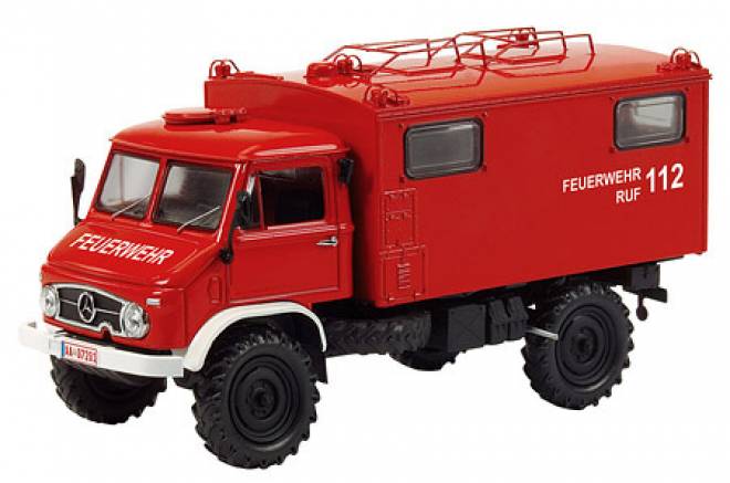  Unimog 404 S Funkkoffer -Feuerwehr-