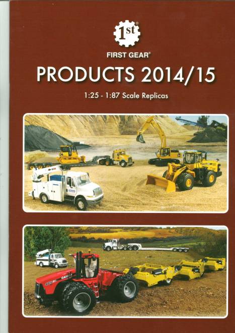 Katalog Modelle  2014/2015 1:25, 1:34,1:50, 1:64,1:87, 29 Seiten