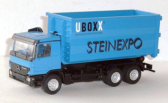 Actos 3achs- Unirop U-Boxx Abrollmulde Farbe himmelblau (limitierte Auflage 50 stück) -Steinexpo 2005-
