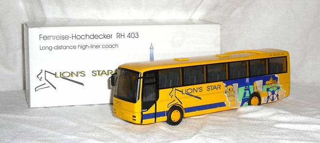 Reisebus Lions Star