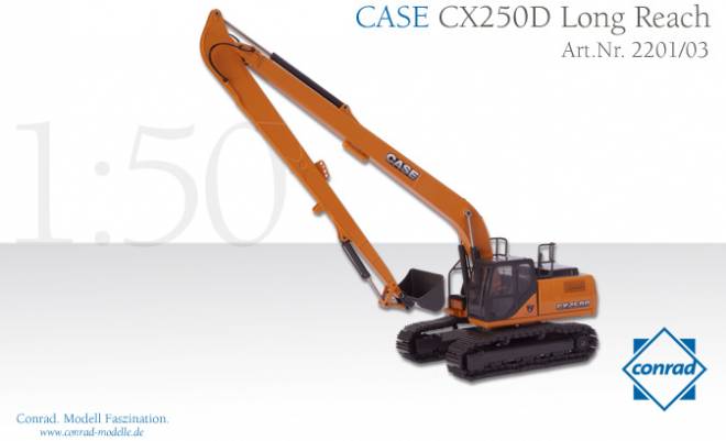 CX250D Long Reach Hydraulikbagger