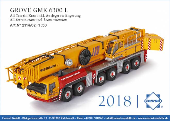 GMK 6300L All-Terrain Kran inkl. Auslegerverlängerung