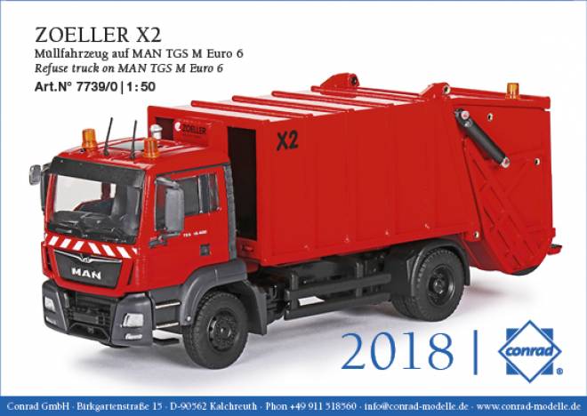 TGS M Euro 6 ZOELLER X2 Müllfahrzeug
