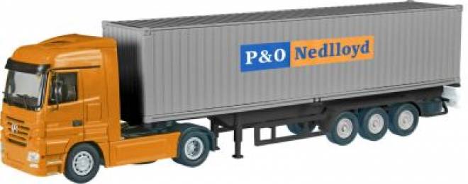 Actros mit 40 ft Seecontainer -P&O Nedlloyd-