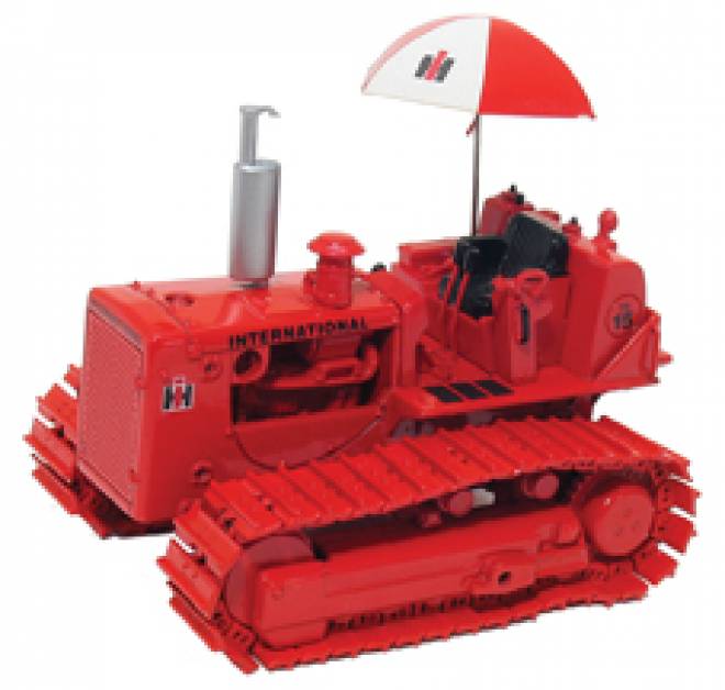 Raupe TD-15 Crawler with Umbrella in rot