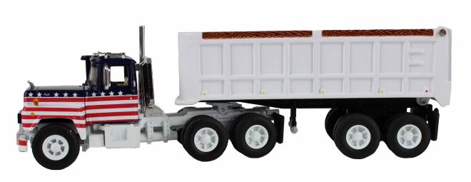 R Model ‘Mack All-American‘ with 22‘ End Dump Trailer
