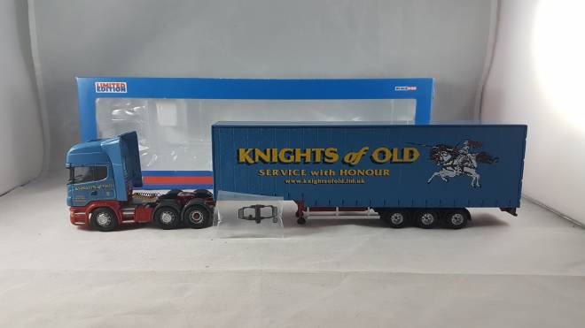 R Series Step Frame Curtainside Trailer -Knights of Old (FEB)