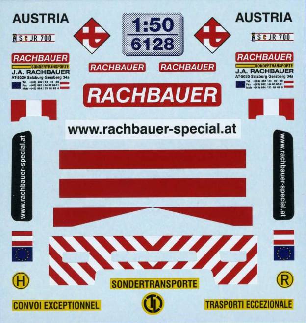 Rachbauer Special, Österreich