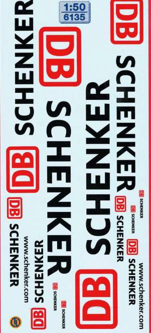 DB Schenker Beschriftungen