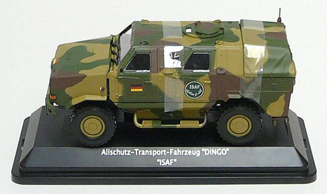 Allschutz-transport-fahrzeug -Dingo- Wüste-