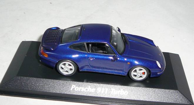 911 TURBO S (993) - 1997 - BLUE METALLIC