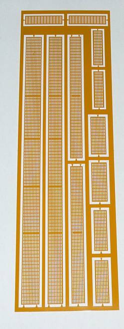 LTM 11200  Etch piece walkways for LTM 11200 Luffing jip Extension  36m  Standart gelb / Franz Bracht / Sarens