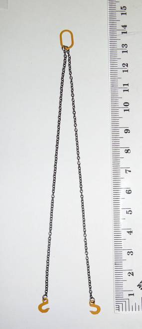 two Chain Slings 12cm Lifting Chain/ 1.5mm