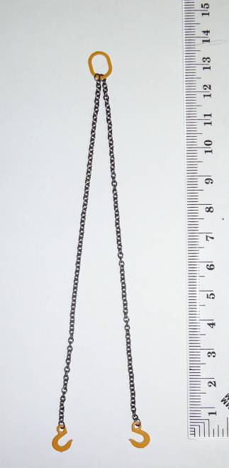 two Chain Slings 12cm   Lifting Chain/ 1.8mm