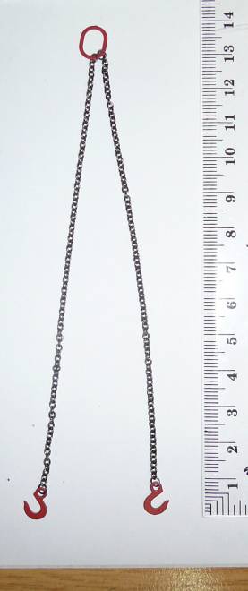 two Chain Slings 12cm    Lifting Chain/ 1.8mm