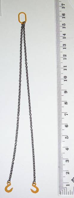 two Chain Slings 14cm     Lifting Chain/ 1.8mm