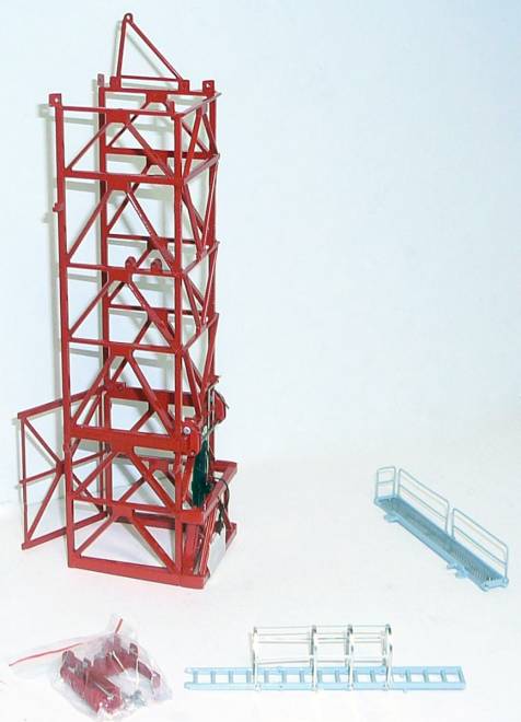 Turm-Kletterstück -lenght 20 cm- in rot für Art. 171-00013 Potain