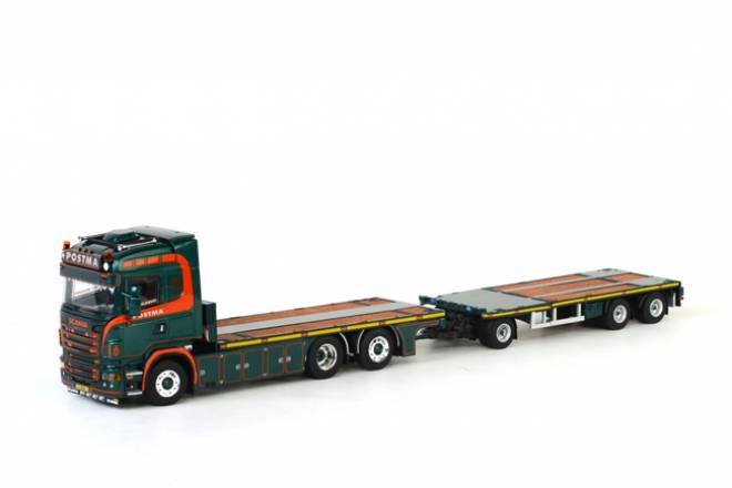 R Highline Flat body + Jumbo extendable trailer