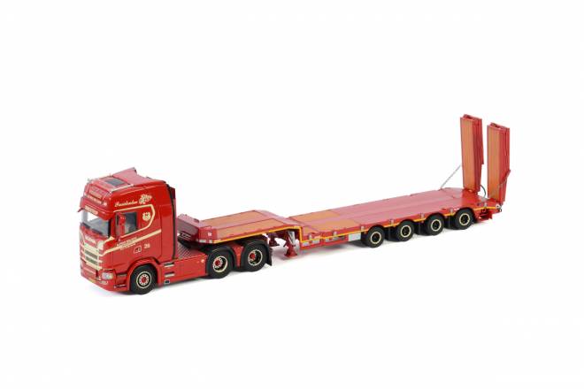 S HIGHLINE | CS20H 6X2 TAG AXLE SEMI LOW LOADER | RAMPS - 4 achs