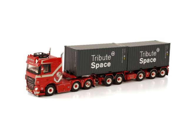 XF SPACE CAB MY2017 6X2 2X 20FT CONTAINER