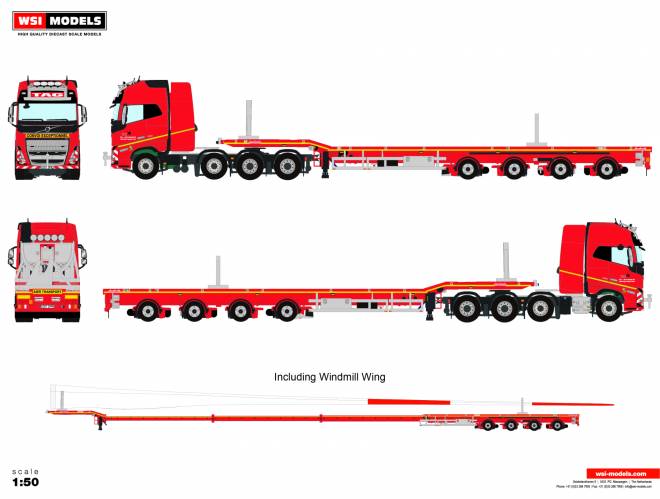 FH5 GLOBETROTTER XL 8X4 TELESTEP 4-AXLE WITH WING