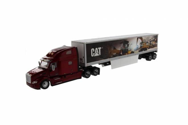 579 Day Cab w/Cat Mural Trailers