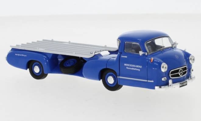 Rennwagen-Schnelltransporter, Das blaue Wunder, 1955