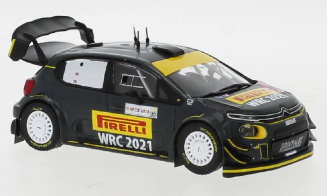 C3 WRC, Rallye WM, Rallye Sardinien, P.Solberg/A.Mikkelsen, 2020