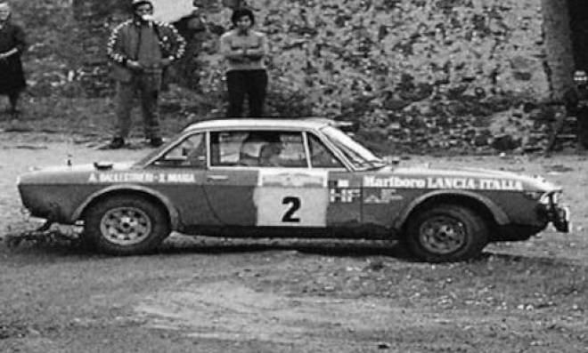 Fulvia 1600 Coupe HF, No.2, Rallye San Remo, A.Ballestrieri/A.Bernacchini, 1972