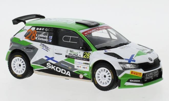 Fabia R5 Evo, No.28, WRC, Rallye Monza, E.Lindholm/M.Korhonen, 2020
