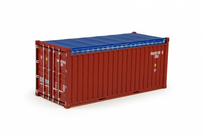 20ft open top rental container