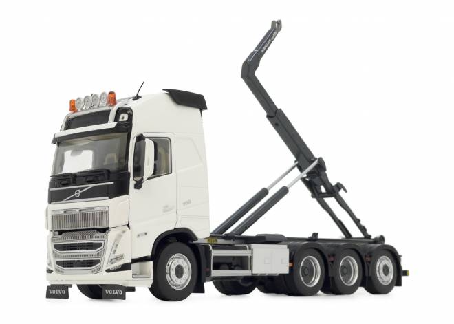 FH5 truck with Meiller hooklift, clear white