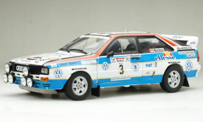 quattro A2, No.3, ellesse, Rallye WM, Rally Argentinien, J.Recalde/J.Del Buono, 1984