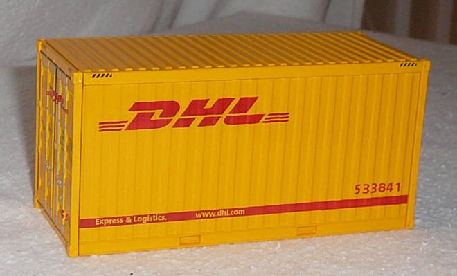 20 Fuß Container in gelb -DHL- 273